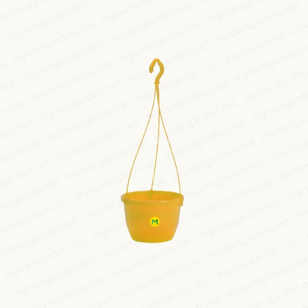 Bowl Hanging Pot 7 Inch - Yellow