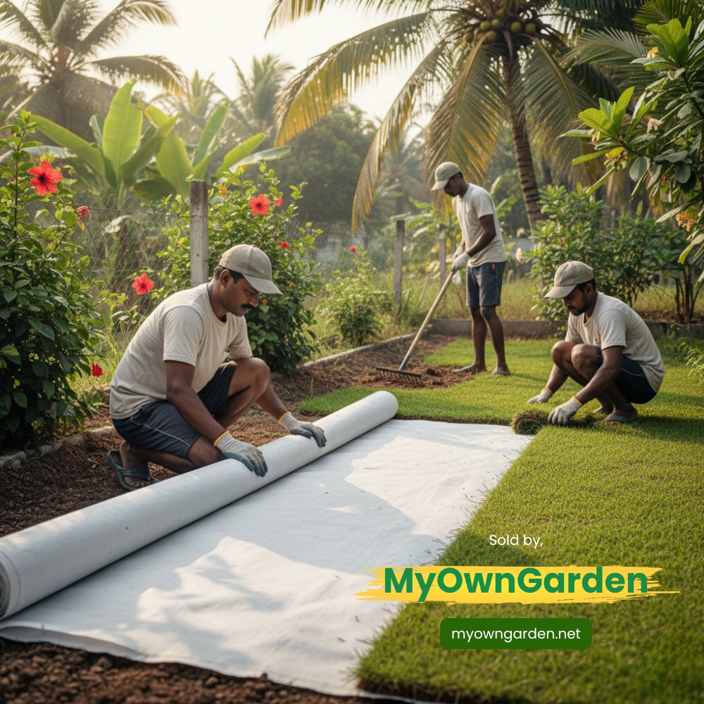 Geo Fabric (Weed Control & Drainage Fabric) – Durable Ground Cover for Gardening & Landscaping