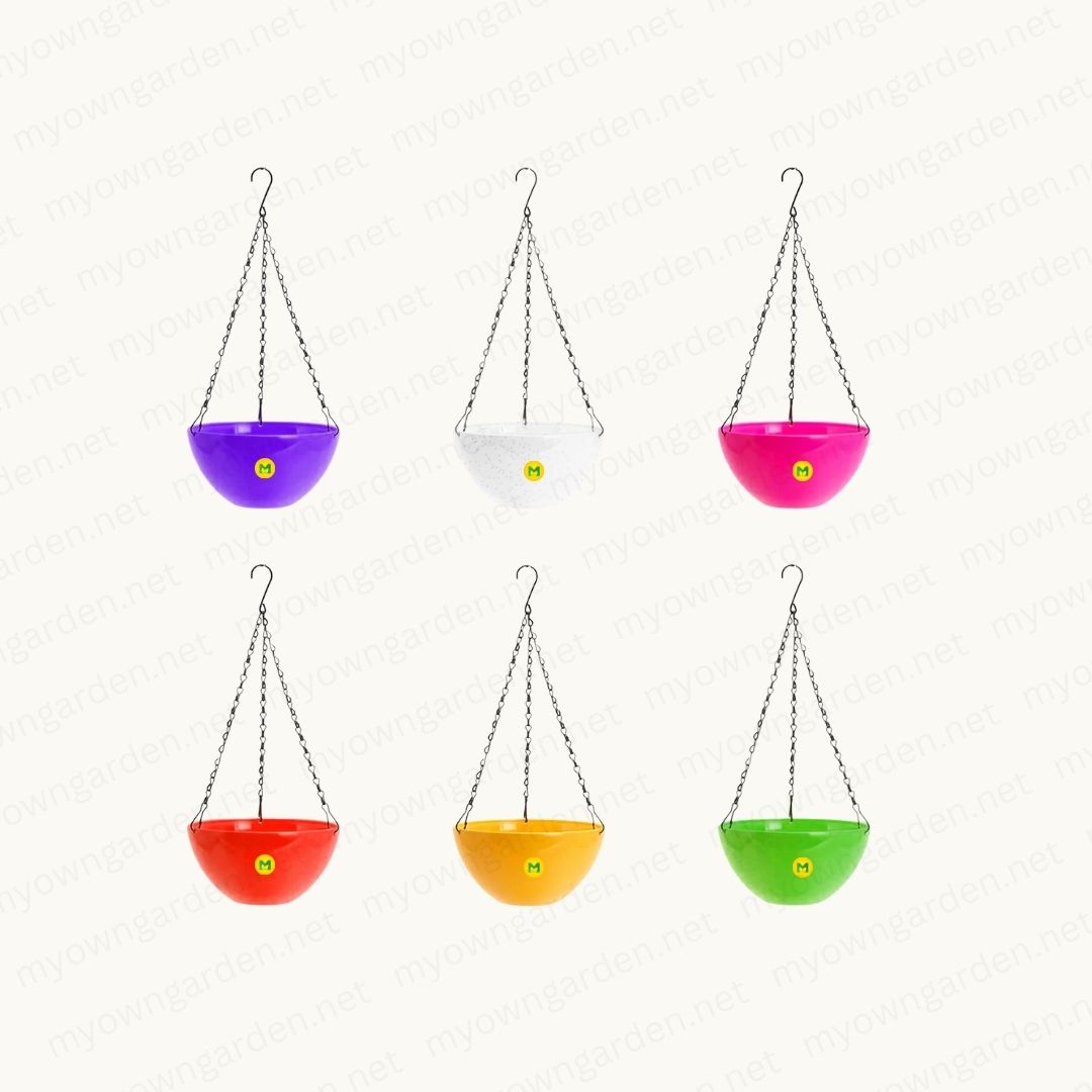 Marco Hanging Pot Combo with Steel Chain (6 Colors)