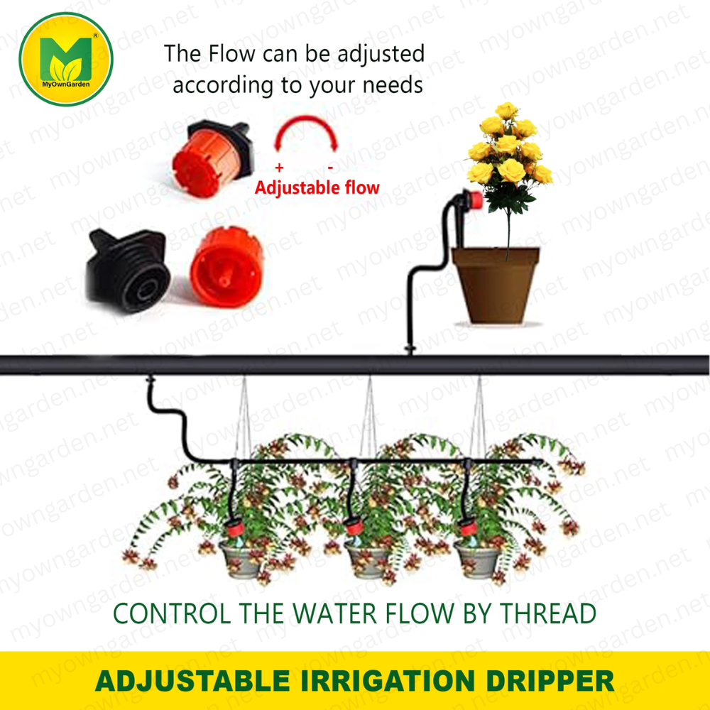 Adjustable Irrigation Dripper
