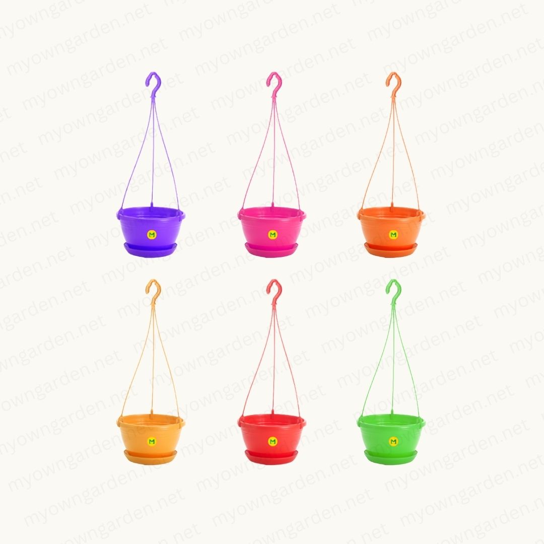 Bowl Hanging Pot with Plate - Combo