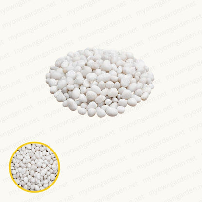 Marble Pebbles - White, Small, Polished