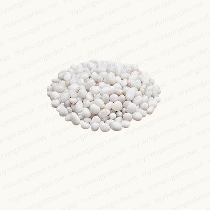 Marble Pebbles - White, Small, Polished