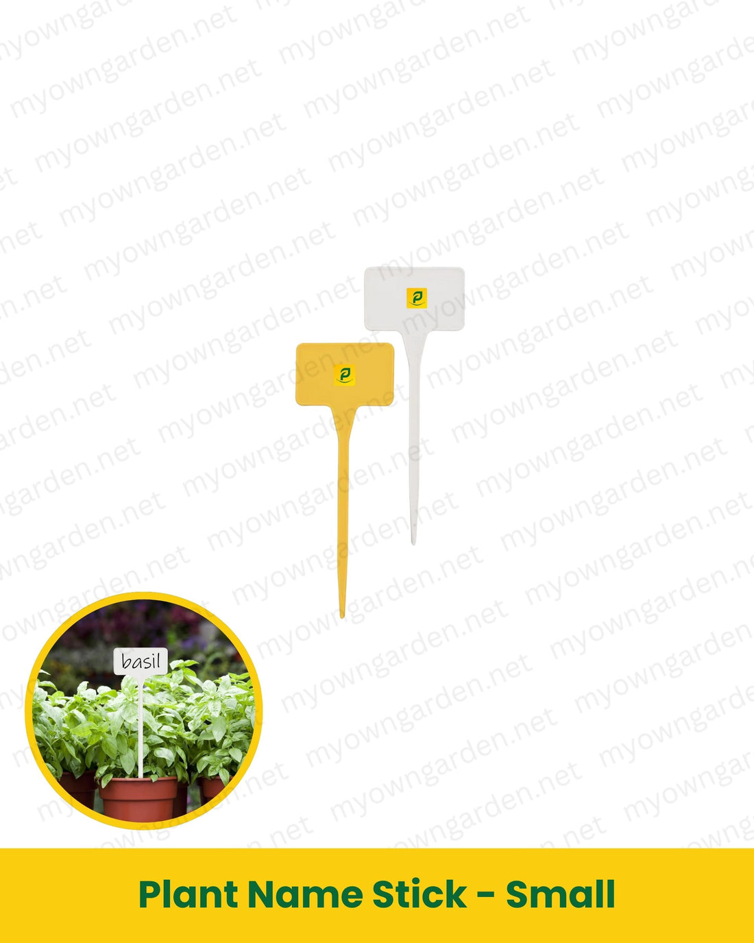 Plant Name Stick – Small 10cm Garden Tag for Plants
