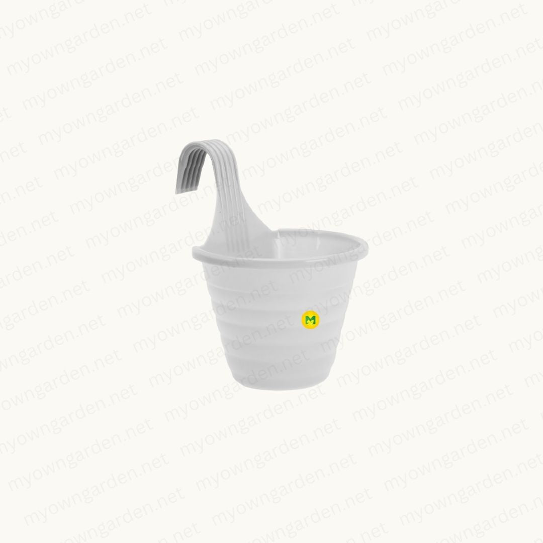 Polo Single Hook Pot – White (8 Inch)