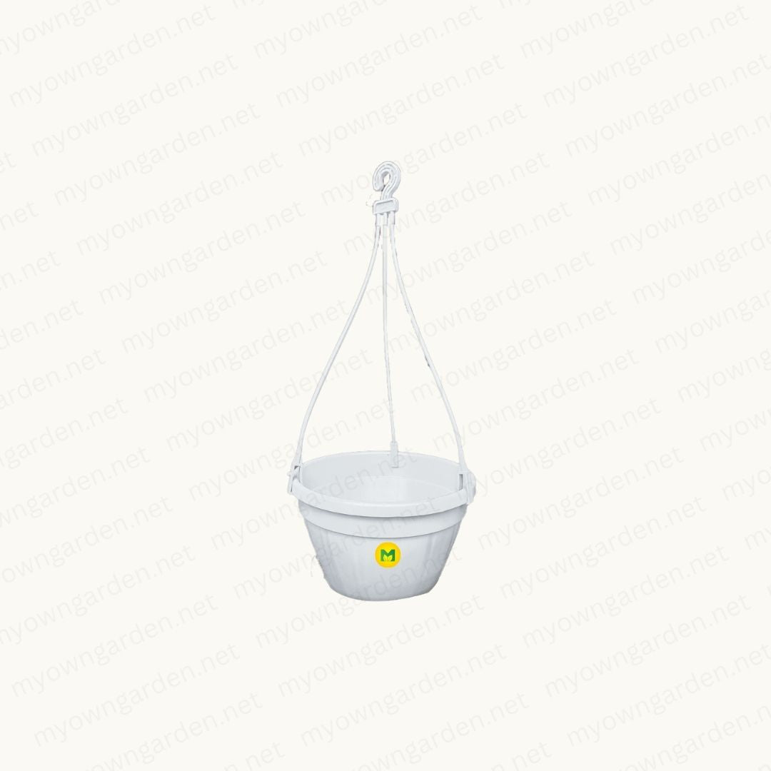 SP Hanging Pot 8 Inch - White