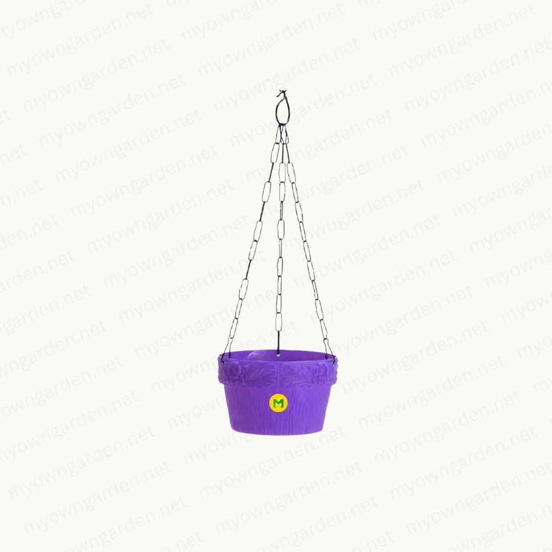 Tulip Hanging Pot – Purple (6 Inch)